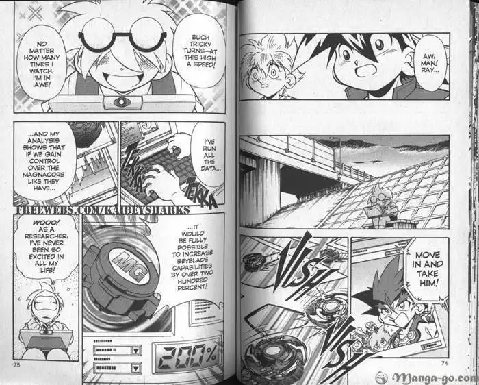 Bakuden Shoot Beyblade Chapter 7.2 3